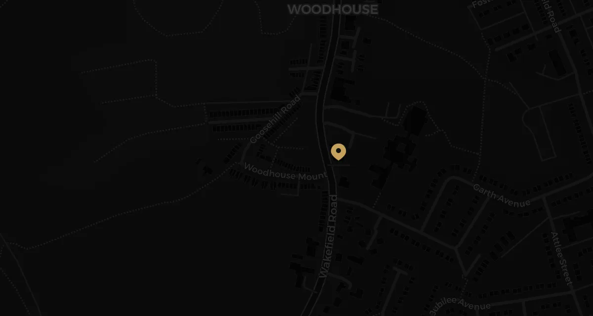 Map showing Salon 15 on Wakefield Road, Normanton